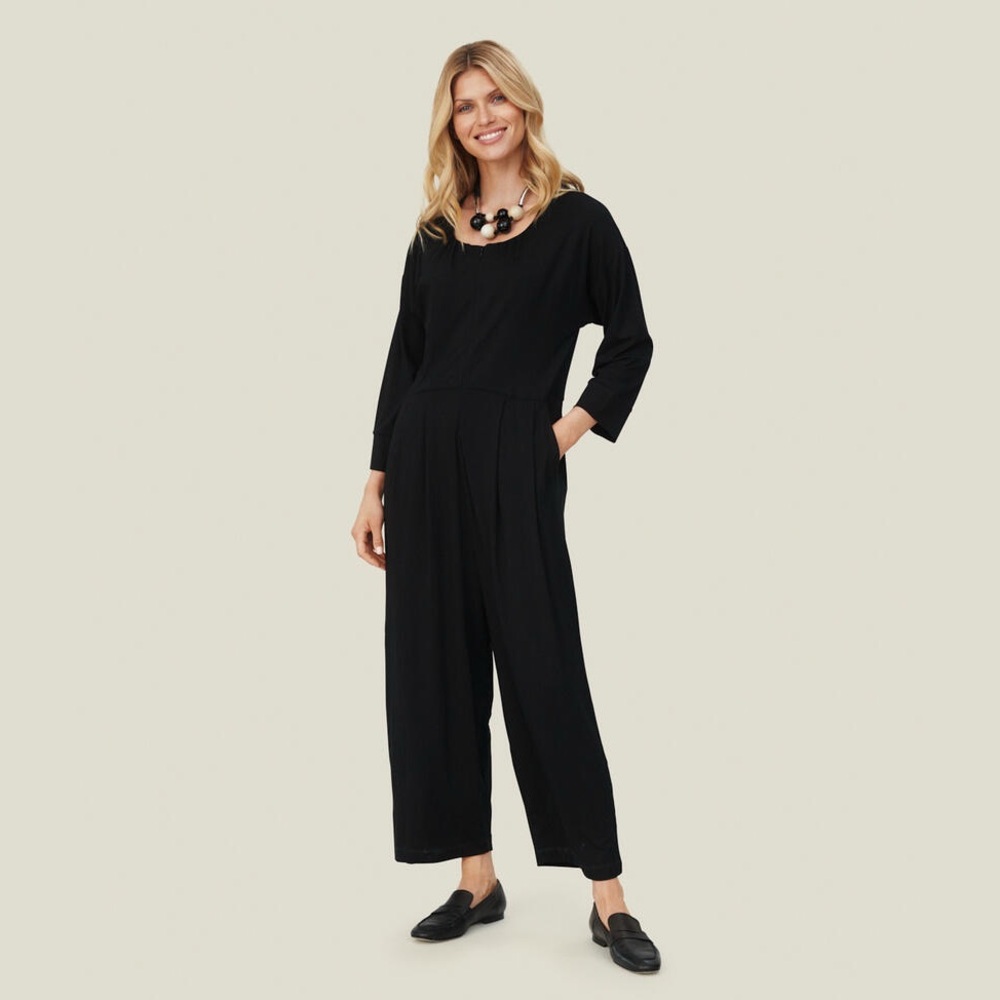 NWT: MASAI Elegant Black Jumpsuit - Picture 1 of 12